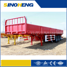 Sinotruk 600mm Side Wall Semi Trailer with Twist Lock for Containers